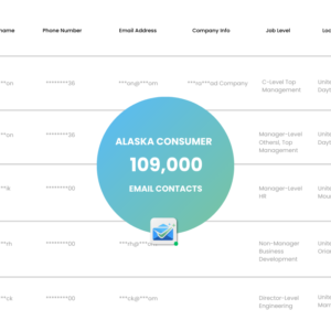 Alaska Consumer Email List