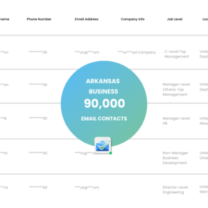 Arkansas Business Email List