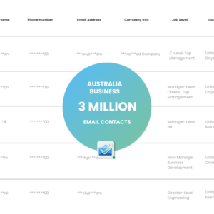 Australia Business Email List