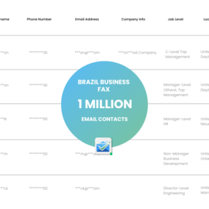Brazil Business Fax List