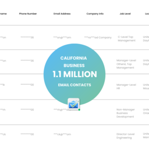 California Business Email List