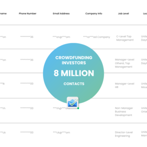 Crowdfunding Investors Email List