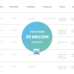 Gmail Users Email List