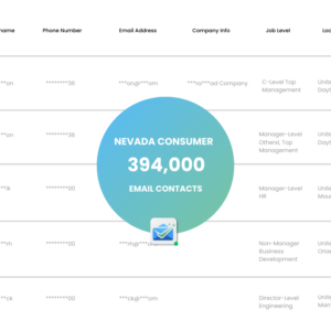 Nevada Consumer Email List
