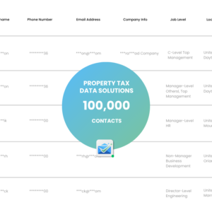 Property Tax Data Solutions Email List