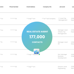 Real Estate Agent Email List