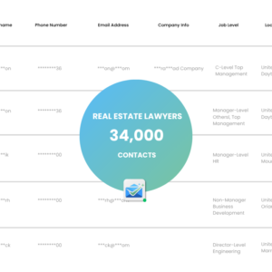 Real Estate Lawyers Email List