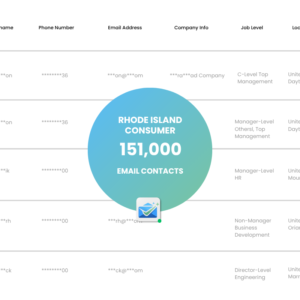 Rhode Island Consumer Email List