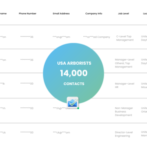 USA Arborists Email List