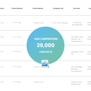 USA Carpenters Email List
