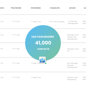USA Film Makers Email List