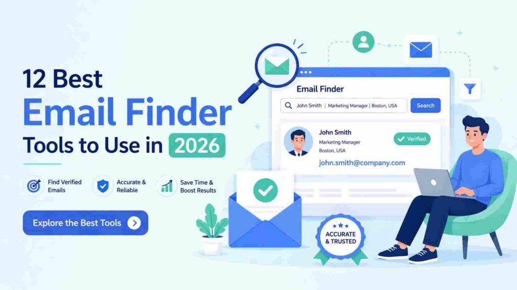 12 Best Email Finder Tools to Use in 2026