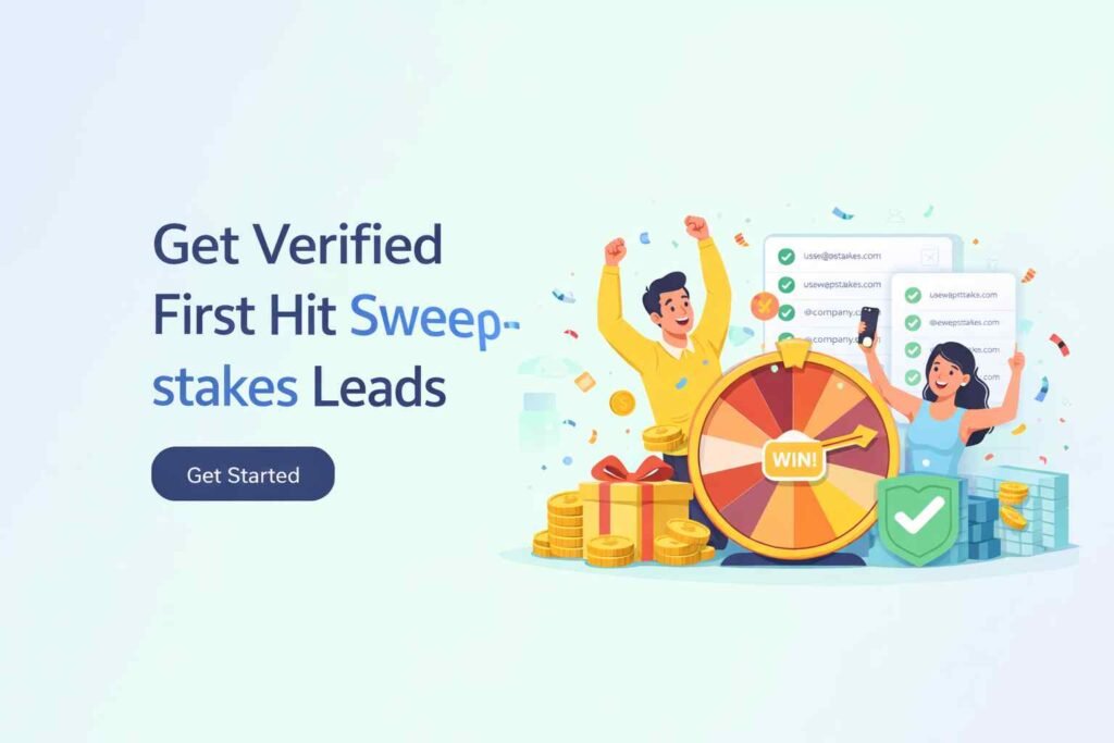 Get Verified First Hit Sweepstakes Leads